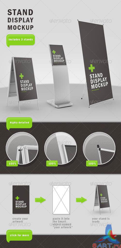 GraphicRiver Stand Display Mockup