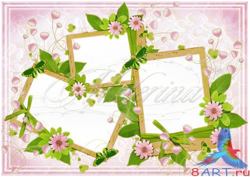 Рамка к photoshop - Розовое настроение Рамка к photoshop - Розовое настроение