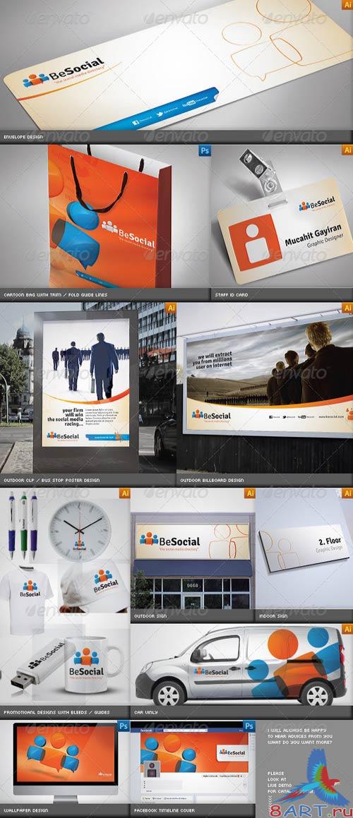 GraphicRiver Social Media Corporate Identity Catalog v5 GraphicRiver Social Media Corporate Identity Catalog v5