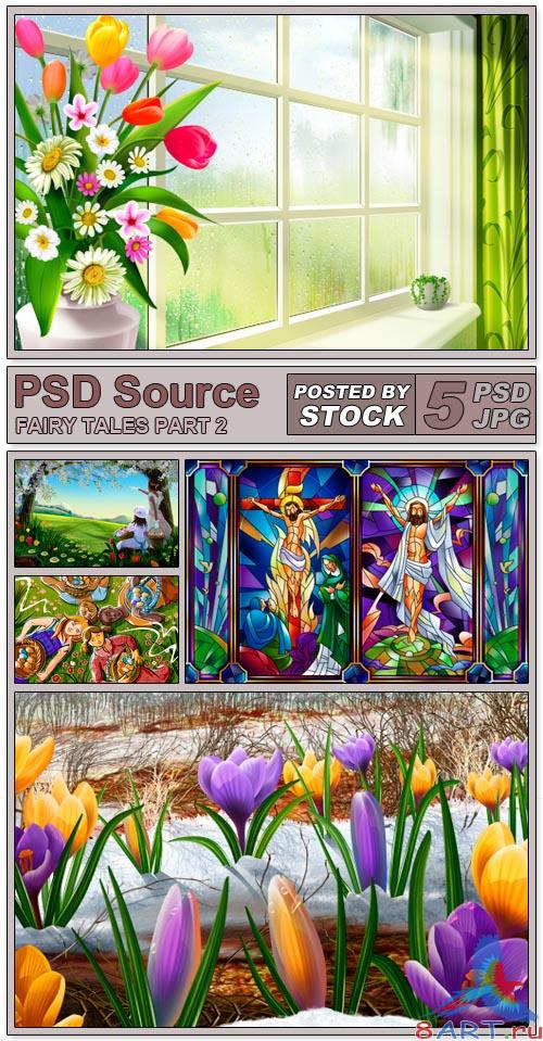 PSD Source - Happy Easter 2