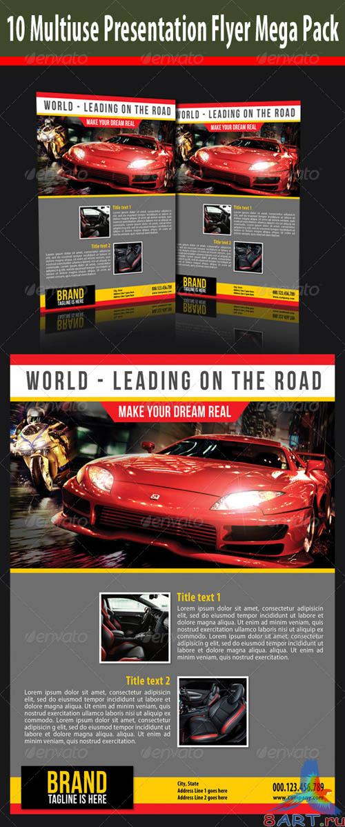 GraphicRiver Multiuse Presentation Flyer Mega Pack