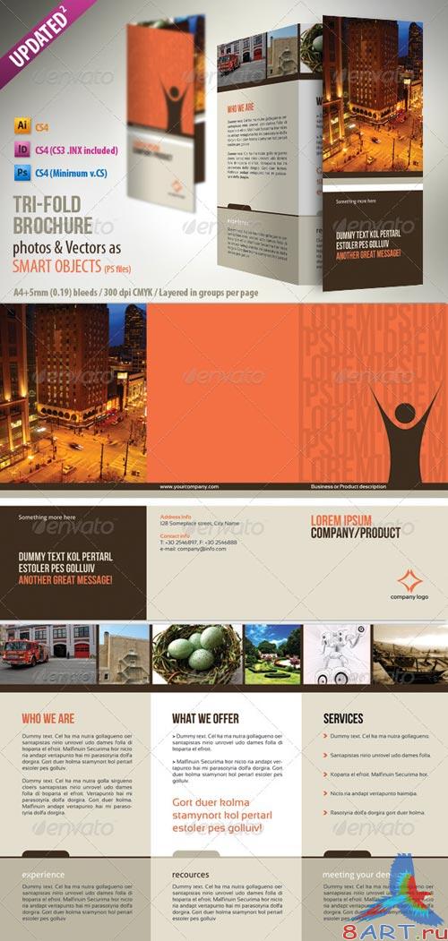 GraphicRiver Tri-Fold A4 Brochure