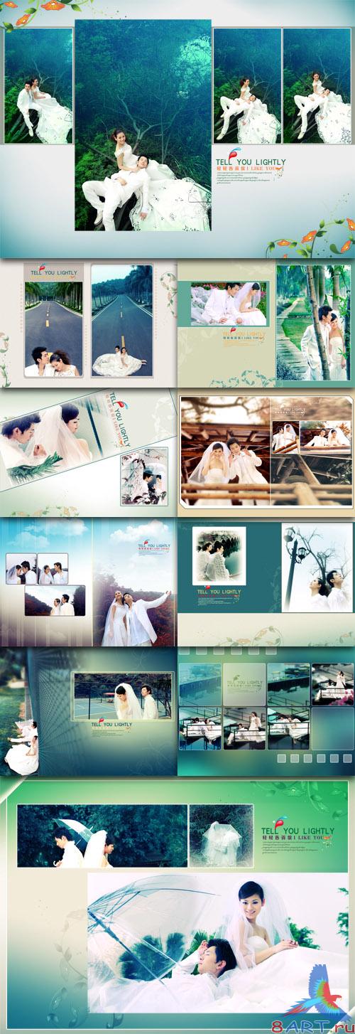 Wedding Photo Templates - Gently tell you