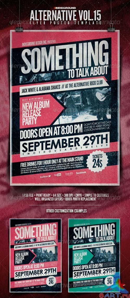 GraphicRiver Alternative Flyer/Poster Vol. 15