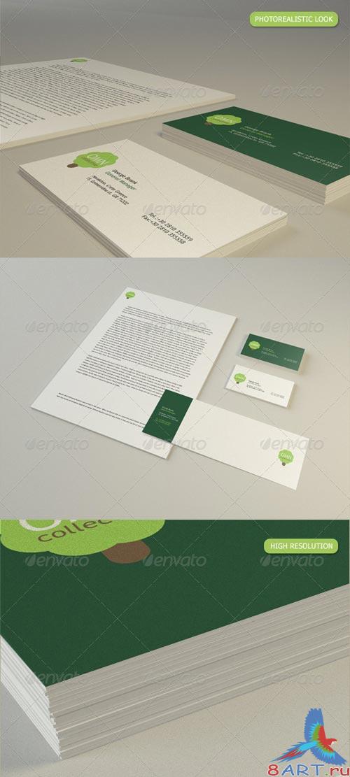 GraphicRiver Stationery Mock Up GraphicRiver Stationery Mock Up