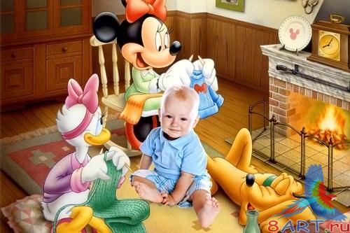 Яркий наивный привычка в интересах Photoshop - Микки-Маус Яркий наивный привычка в пользу кого Photoshop - Микки-Маус