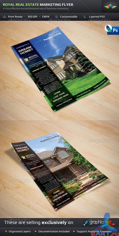 GraphicRiver Royal Real Estate Marketing Flyer