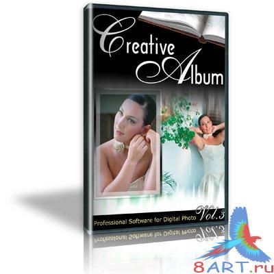 Creative Wedding Album 3 ���������� �����컗 PSD Design Templates