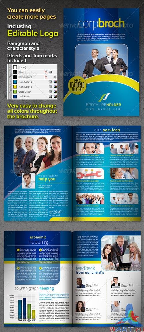 GraphicRiver Corporate Business InDesign Brochure 8pages GraphicRiver Corporate Business InDesign Brochure 8pages