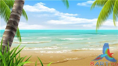 PSD - Beautiful coast