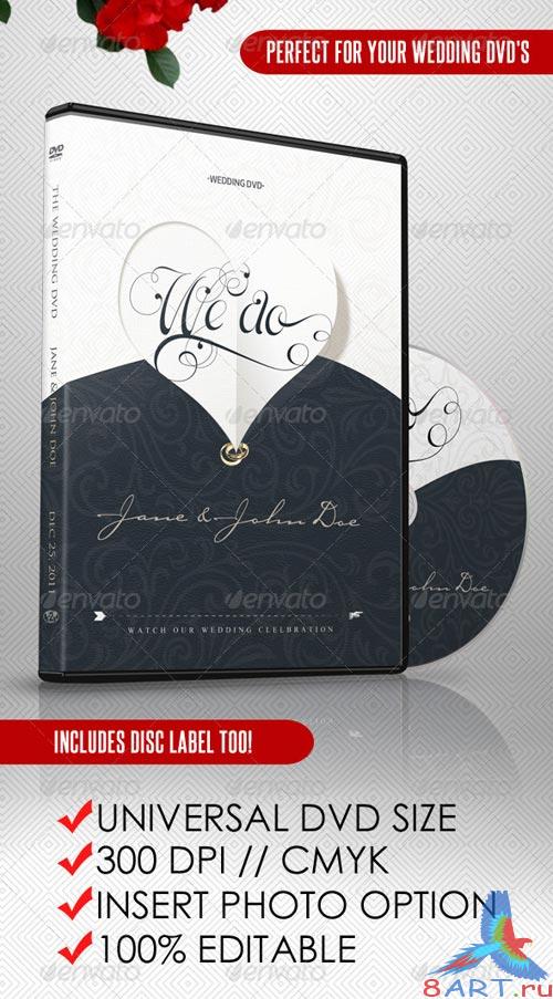 GraphicRiver Elegant Wedding DVD Covers and Disc Label