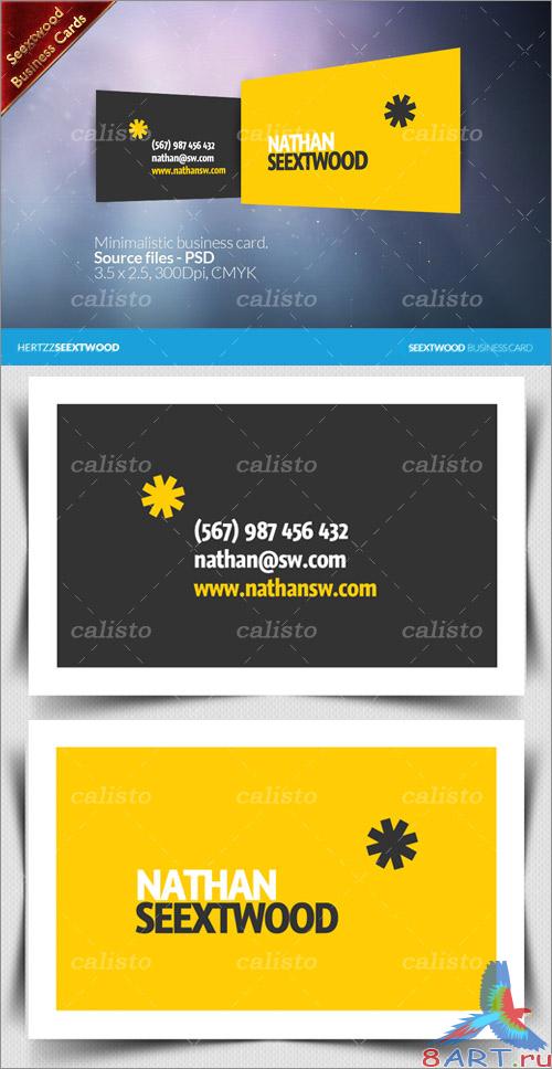 Seextwood business card - GraphicRiver