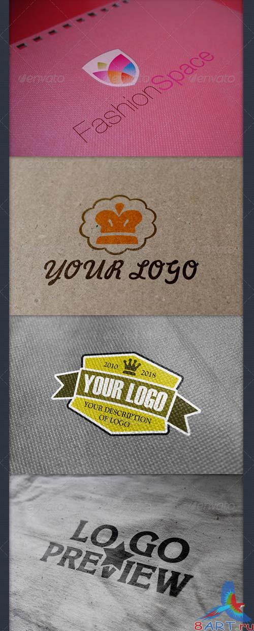 GraphicRiver 8 Styles Logo Preview Mock-ups
