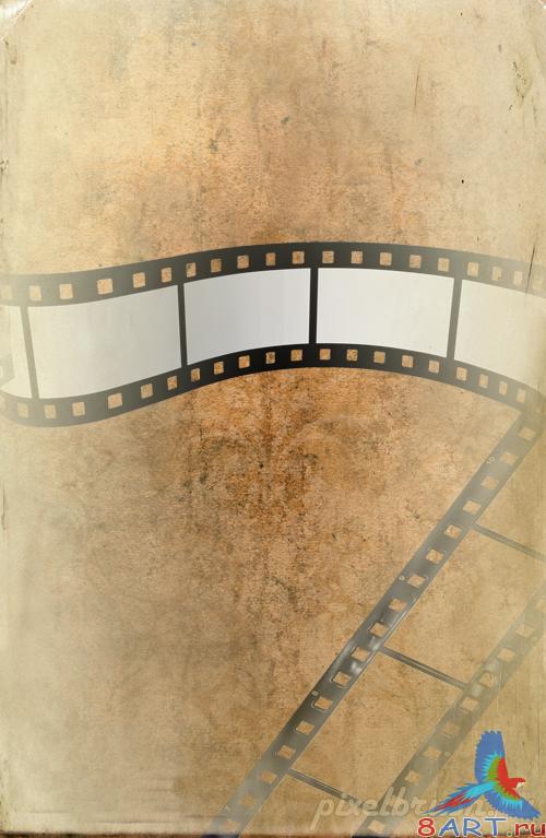 Cinema - Кино (Многослойный обычай на формате Photoshop) Cinema - Кино (Многослойный обычай на формате Photoshop)