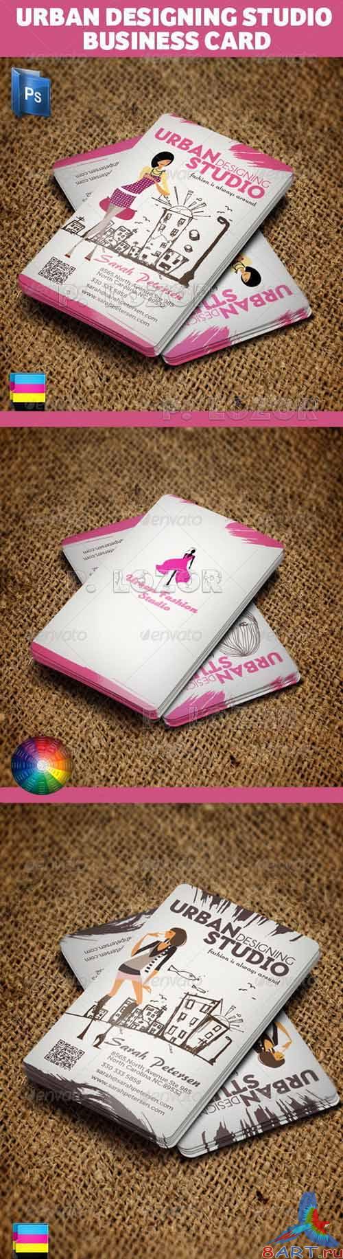 Urban Fashion Studio Business Card