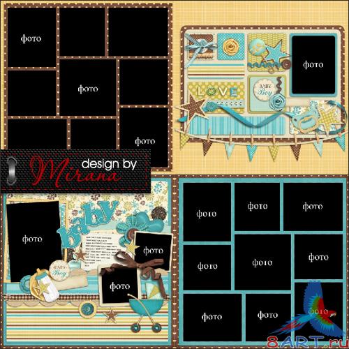 Детский фотоальбом ради мальчика - выше- малыш! Детский фотоальбом в интересах мальчика - выше- малыш!