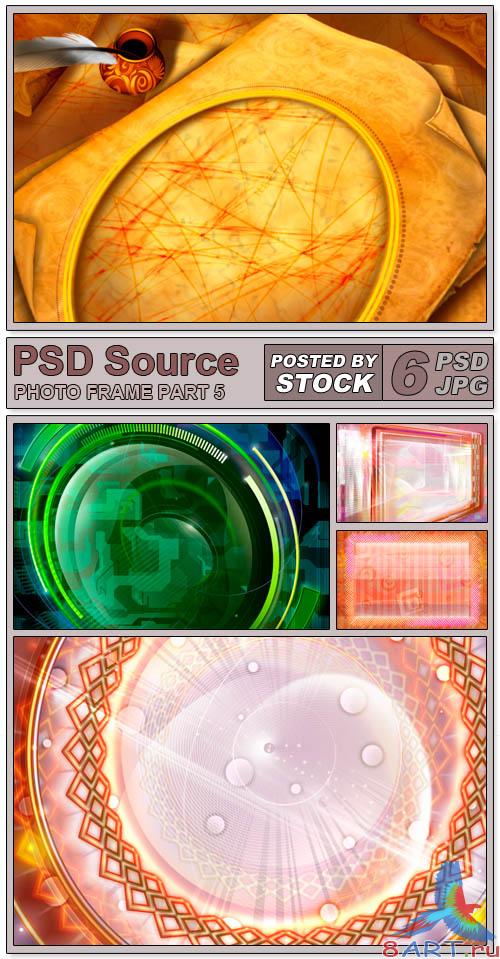 PSD Source - Photo frame 5