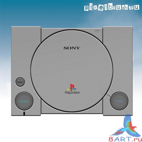 PlayStation 1 - привычка на формате PSD PlayStation 1 - привычка на формате PSD