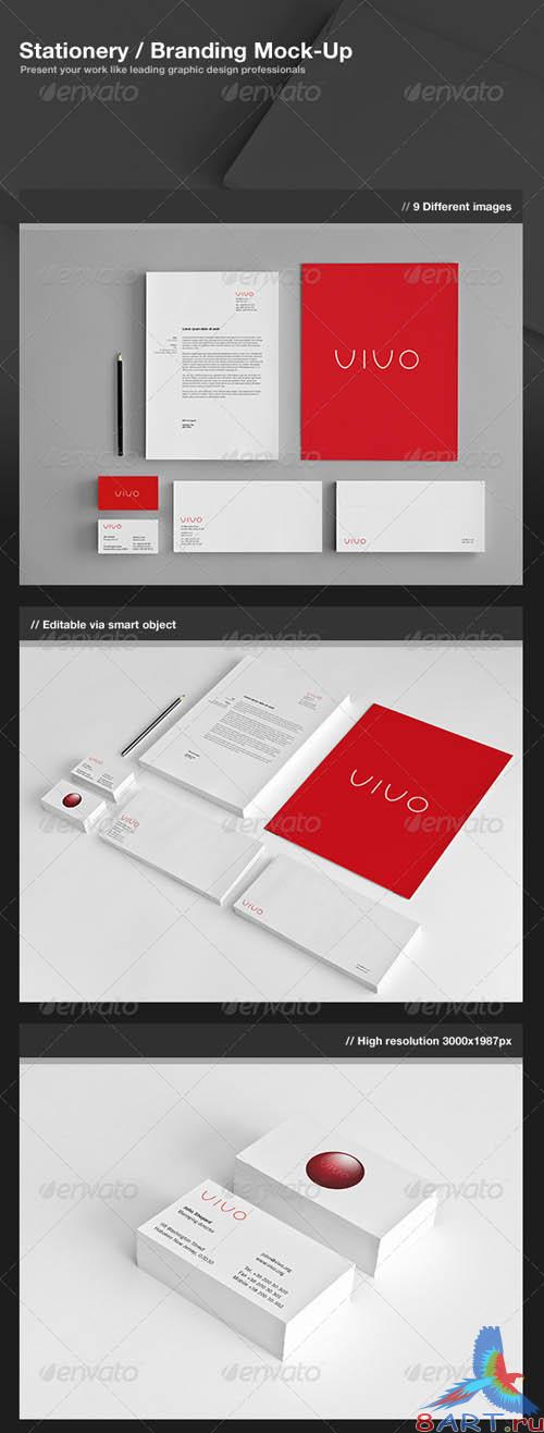 GraphicRiver Stationery / Branding Mock-Up