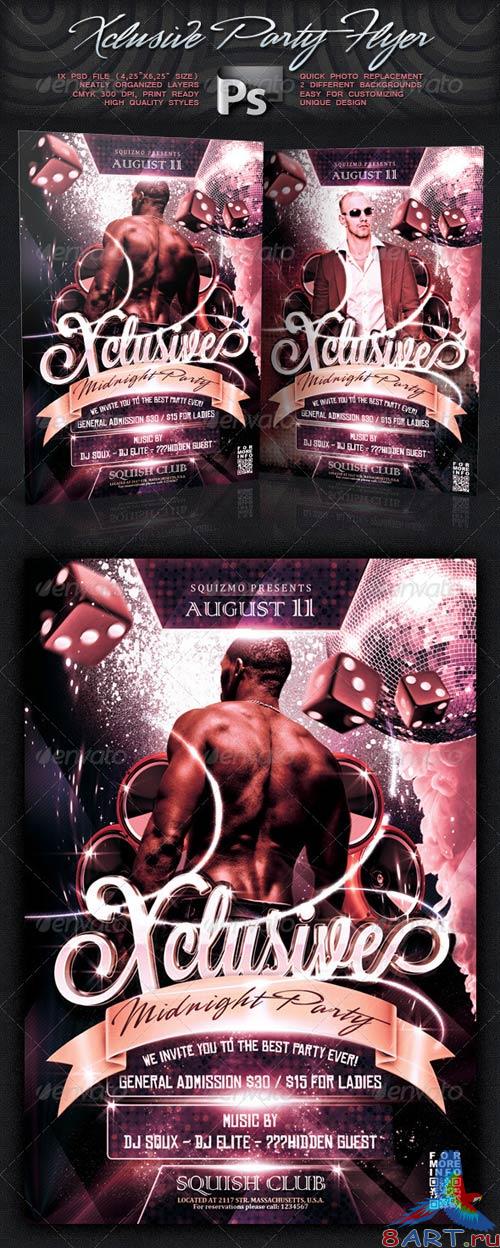 GraphicRiver Xclusive Party Flyer