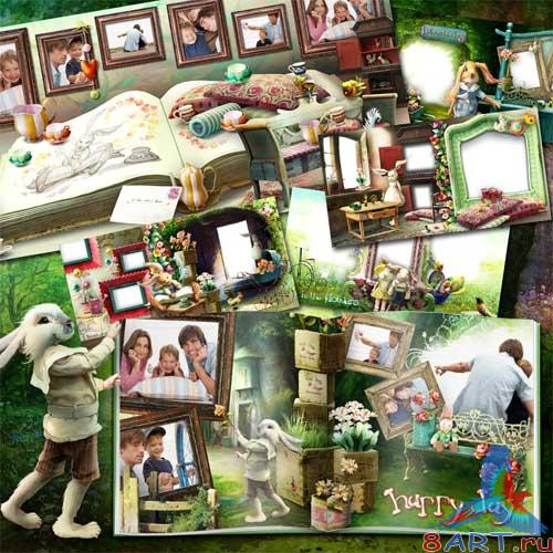 Детский фотоальбом - Счастливые цветы Детский фотоальбом - Счастливые цветы