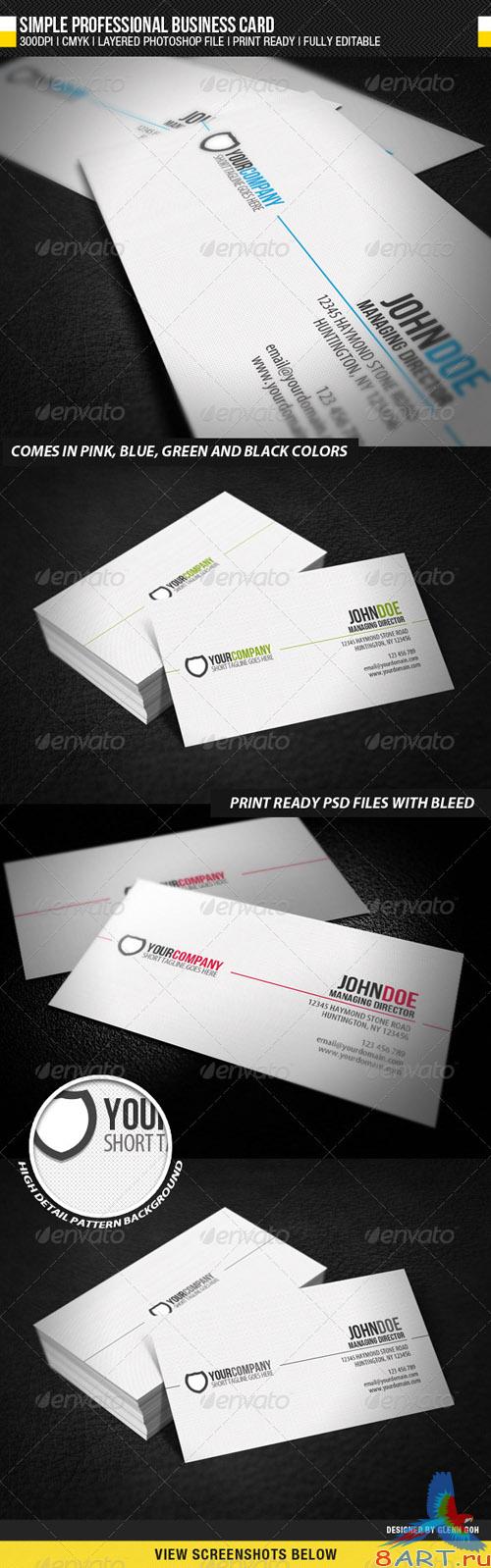Simple Professional Business Card