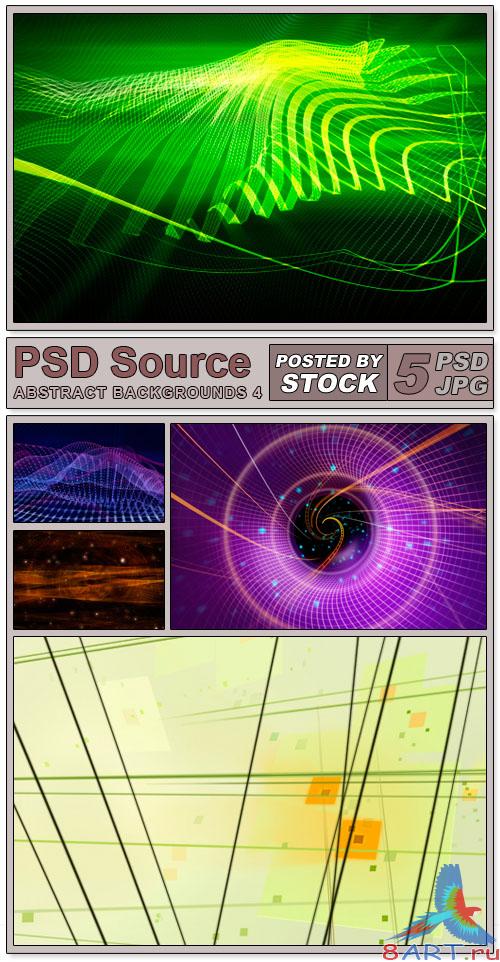 Layered PSD Files - Abstract backgrounds 4