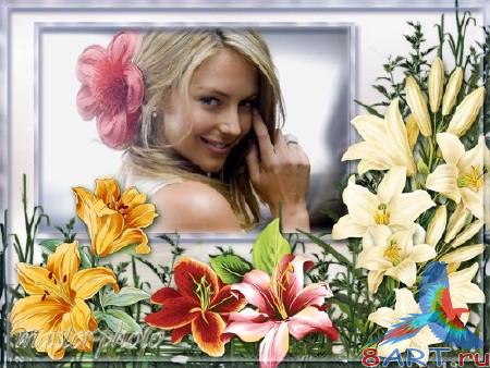 Рамка ради фотошопа – дух Лета Рамка ради фотошопа – дух Лета