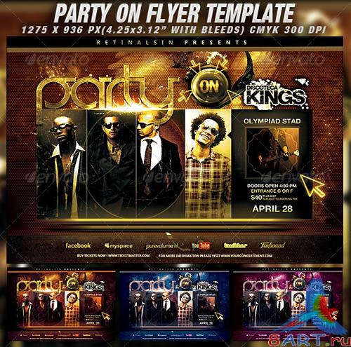 GraphicRiver Party On Flyer Template
