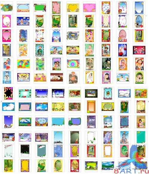 PSD FRAME (3DVD)-PSD Template