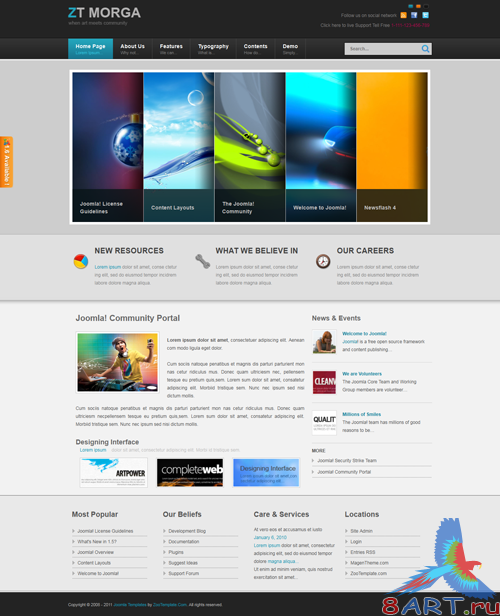 5 WebSite ZooTemplate for Joomla 1.6 5 WebSite ZooTemplate for Joomla 1.6