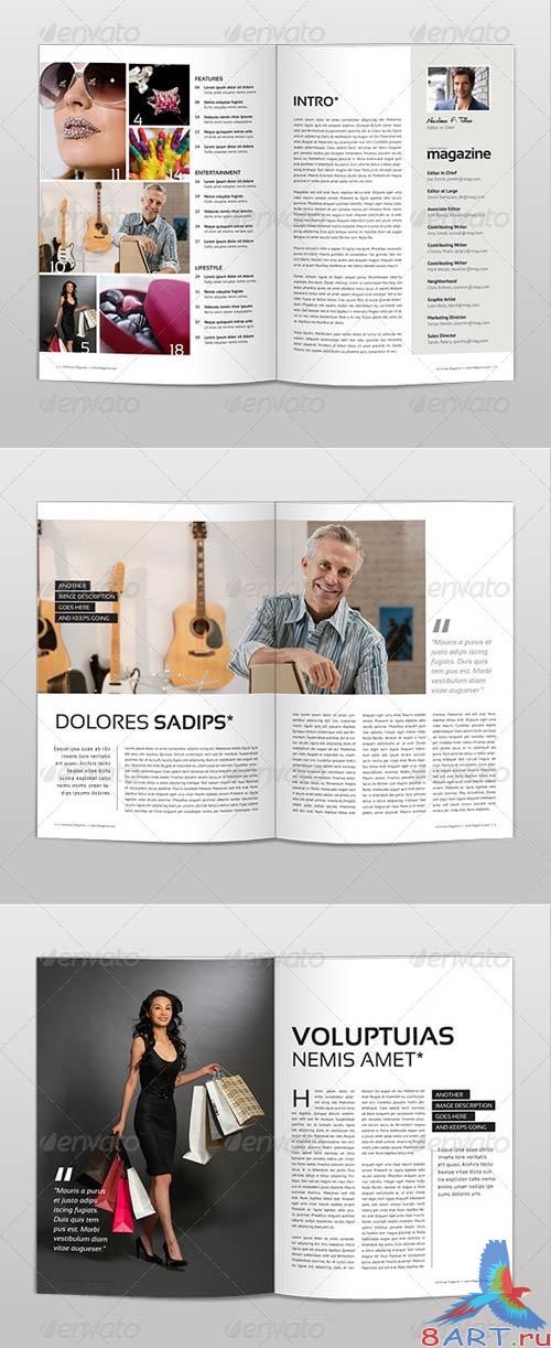 GraphicRiver Magazine Template | Volume 3