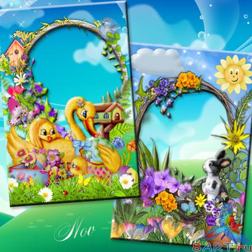 Рамочки в интересах фото - Светлое воскресенье Рамочки в интересах фото - Светлое воскресенье