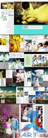 Wedding Photo Templates - Lilac Time