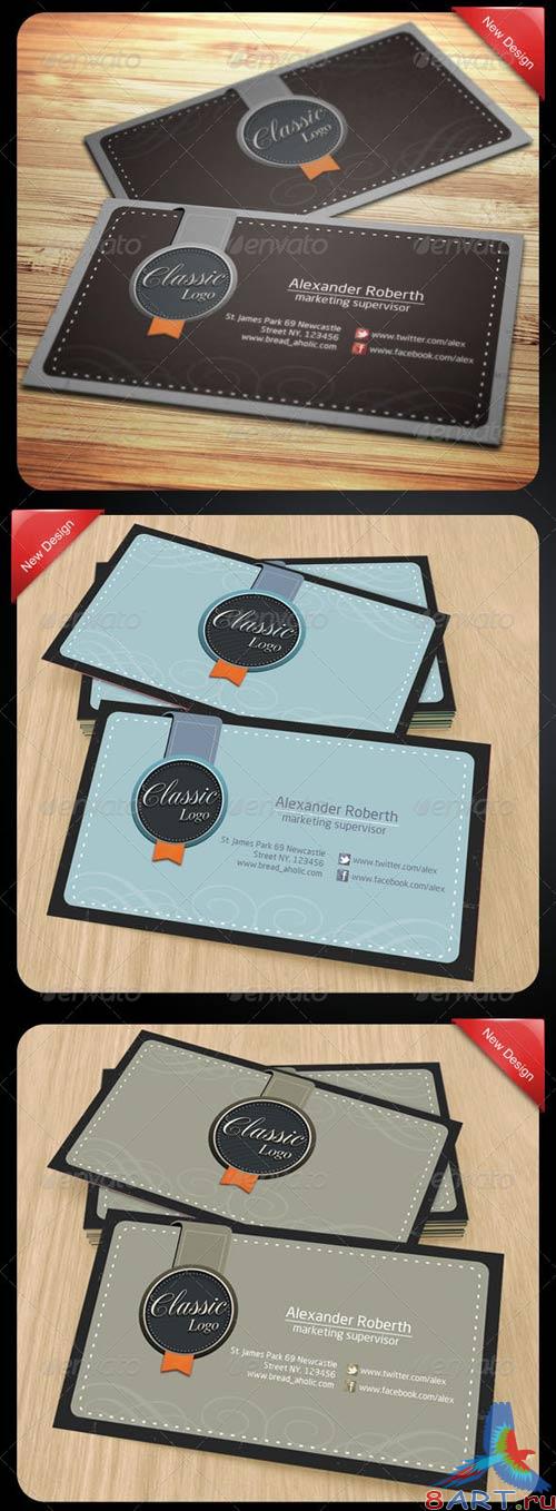 GraphicRiver Classic Name Card GraphicRiver Classic Name Card