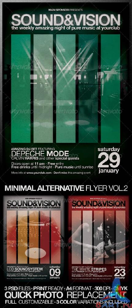 GraphicRiver Minimal Alternative Flyer/Poster Vol. 2