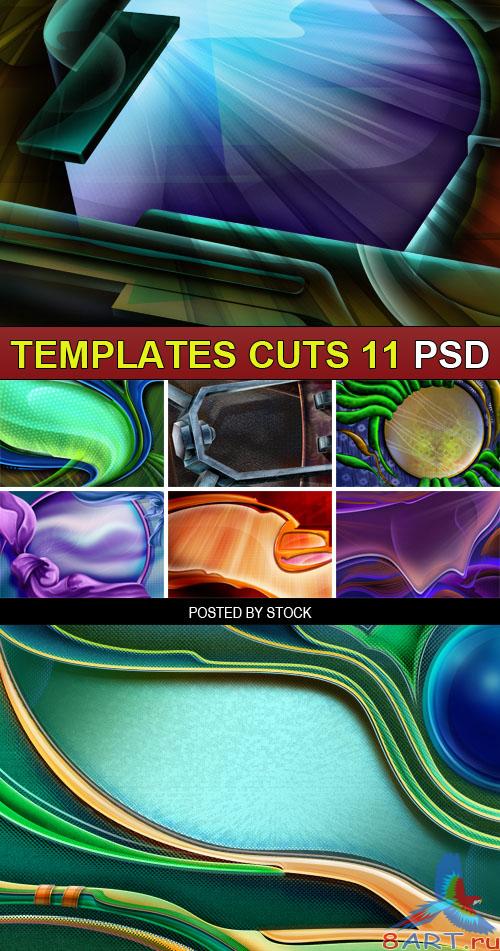 PSD Source - Templates cuts 11
