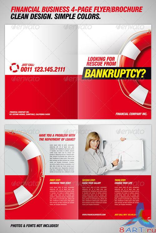 GraphicRiver - Bankruptcy Flyer / Financial Brochure Template