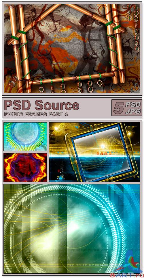 Layered PSD Files - Photo frames 4