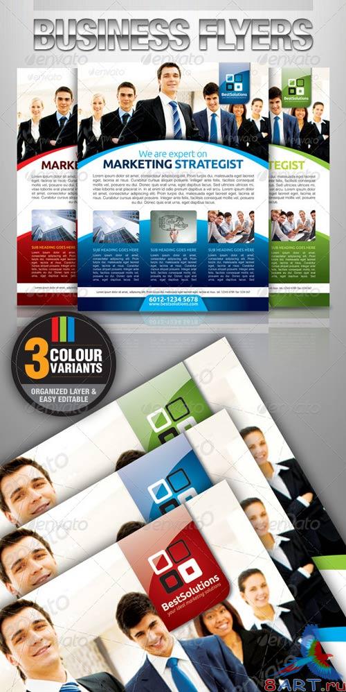 GraphicRiver Simple & Clean Corporate Flyer