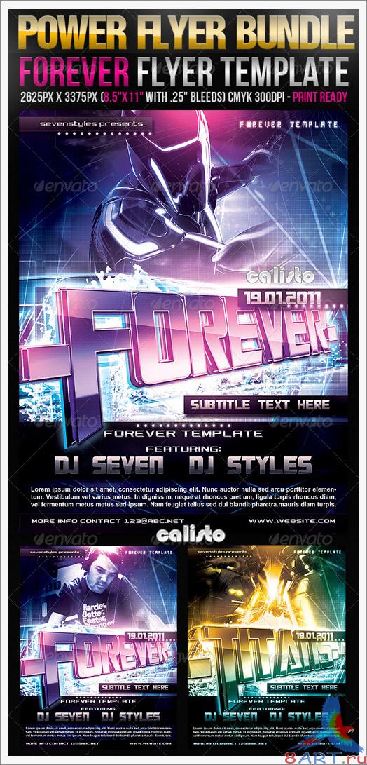 Forever Poster/Flyer Template - GraphicRiver