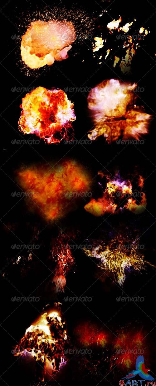 GraphicRiver 31 Fire & Explosion Frames "Inferno" GraphicRiver 31 Fire & Explosion Frames "Inferno"