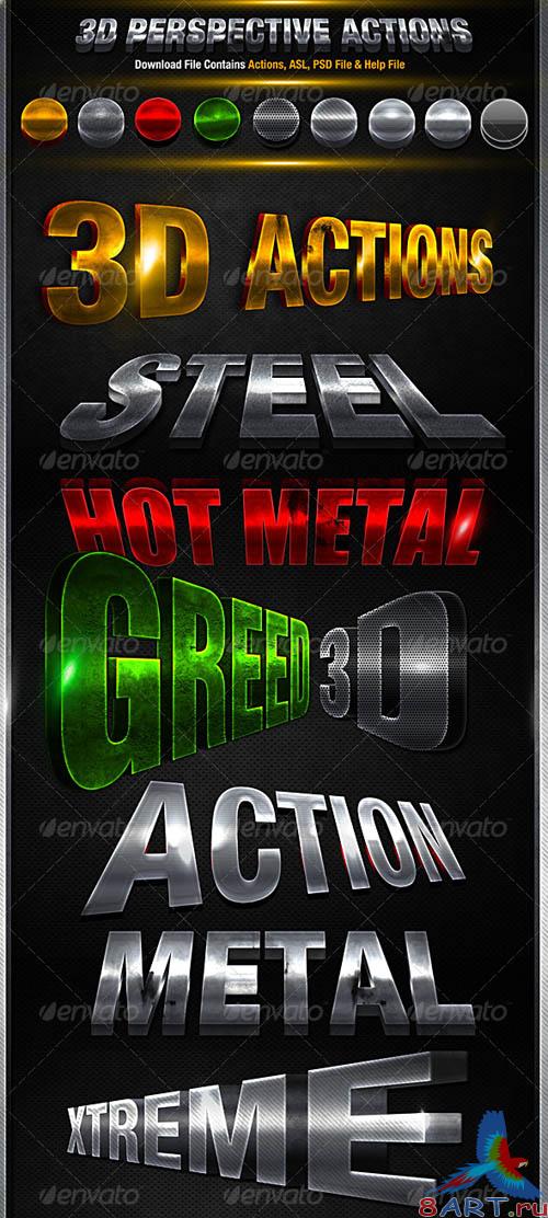 GraphicRiver 3D Action Pack
