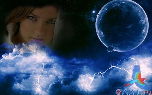 Рамка в пользу кого фотошопа - лики космоса Рамка чтобы фотошопа - лики космоса