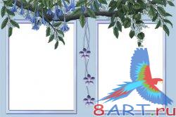 Рамка в видах фото на формате PSD Рамка в видах фото на формате PSD