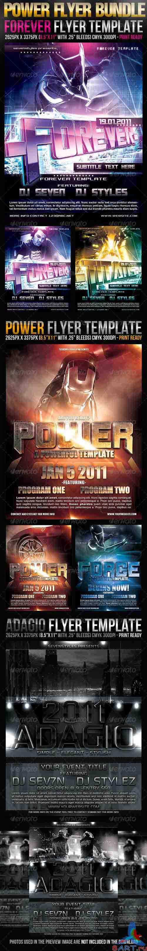 Power Flyer Bundle - GraphicRiver