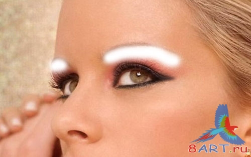 Макияж глаз в Photoshop Макияж глаз в Photoshop