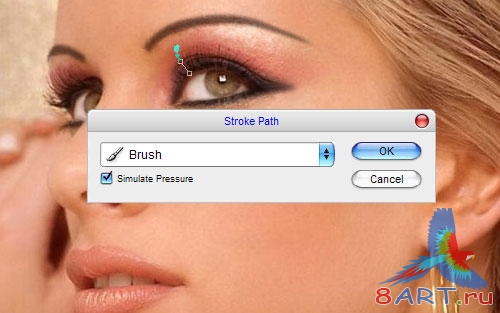 Макияж глаз в Photoshop Макияж глаз в Photoshop