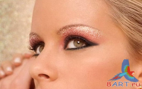 Макияж глаз в Photoshop Макияж глаз в Photoshop