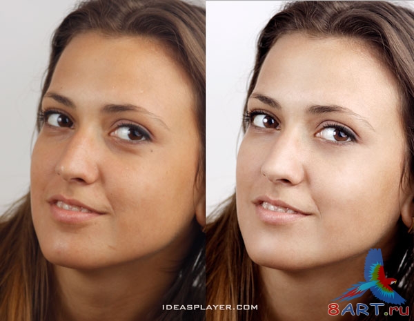 Ретушь кожи в Photoshop Ретушь кожи в Photoshop